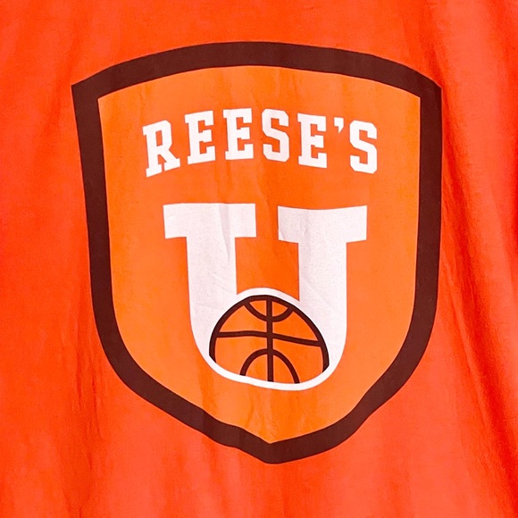 NEW Reese’s U Basketball Orange Promo T Shirt Adult size XL - Picture 3 of 8